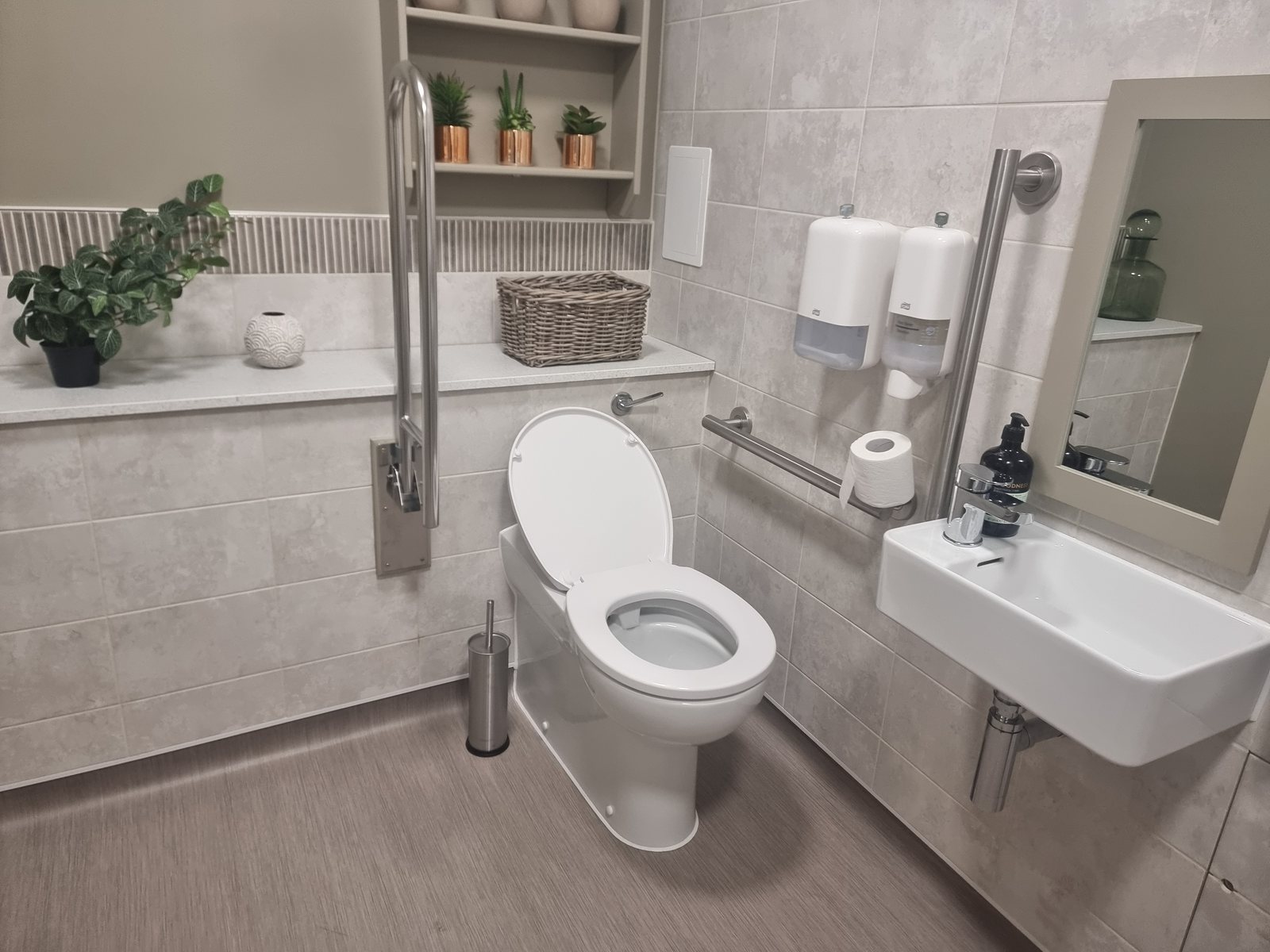 Accessible bathroom installed in Orpington